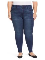 Terra & Sky Women's Plus Size Skinny Jeans, 29” Inseam - Image 6